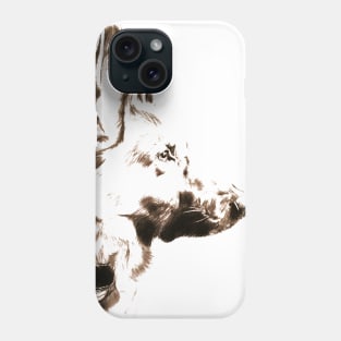 german shepherd Phone Case