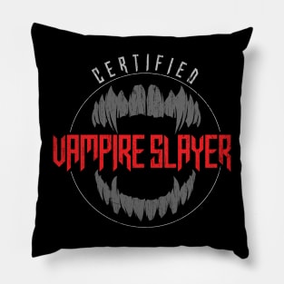 Vampire Slayer Metal Shirt Pillow