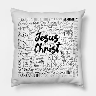 The Names of God Pillow