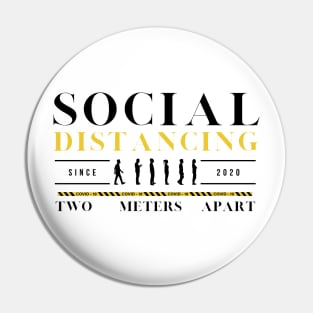 Social Distancing Pin