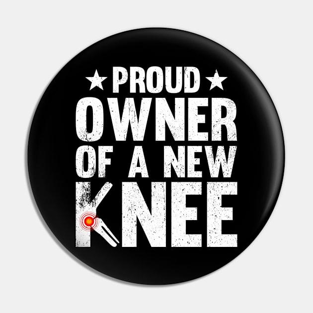 Proud Owner Of A New Knee Pin by MzumO