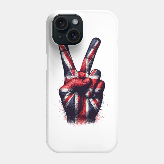 Uk flag Phone Case by Vehicles-Art