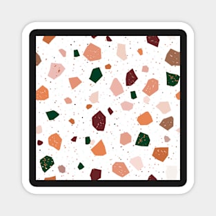 Hand Painted Colorful Terrazzo | Urban Finery Magnet