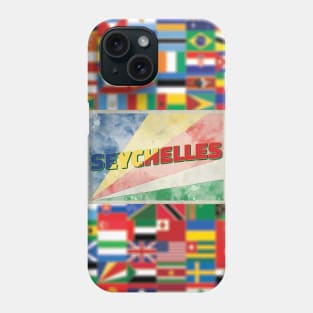 Seychelles Vintage style retro souvenir Phone Case