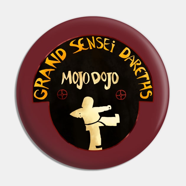 Grand Sensei Dareth's Mojo Dojo BRICK Version Pin by Owlhana