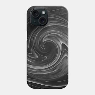 Gray Faux Wood Design Phone Case