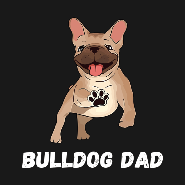 Bulldog Dad by qazim r.