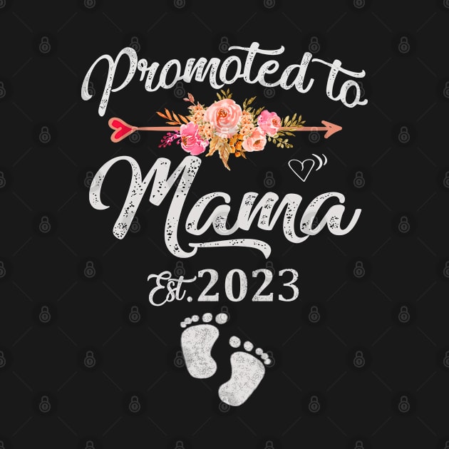 Promoted to mama est 2023 by Leosit