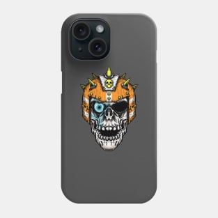 Fantasy Football Skeleton Orange 2 Phone Case