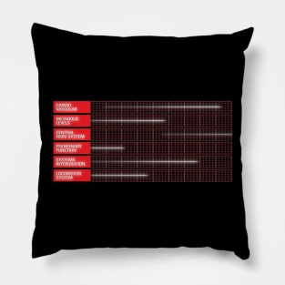 Life Systems Display (Dead) - HAL 9000 Pillow