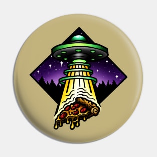 Pizza Abduction Pin