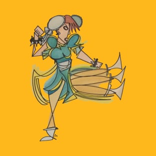 Chun-Li by Pollux T-Shirt