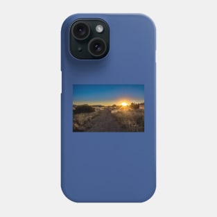 Black Mesa Hike At Sunrise Phone Case