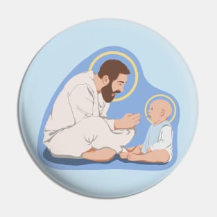 St. Joseph and Baby Jesus Pin