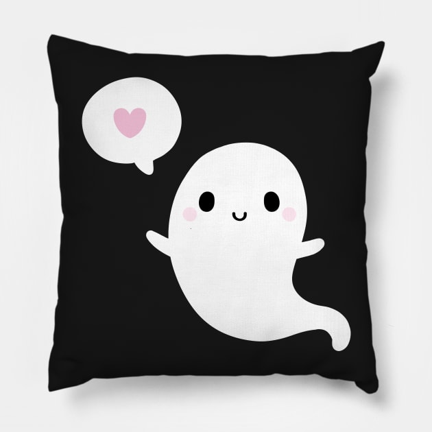 Cutie Ghost | Nikury Pillow by Nikury