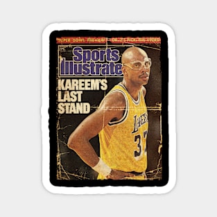 COVER SPORT - SPORT ILLUSTRATED - KAREEM LAST STANDS Magnet