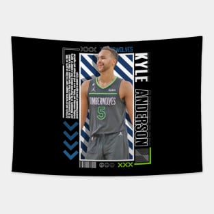 Kyle Anderson Paper Poster Version 10 Tapestry