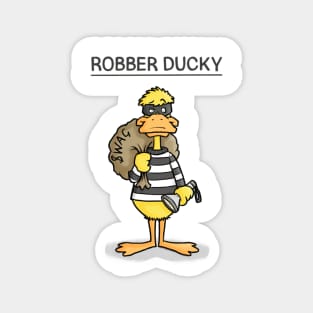 Robber Ducky Magnet