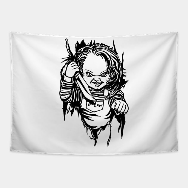 Chucky Tapestry by anema