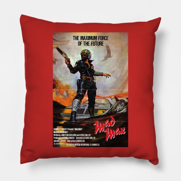 Mad Max... Original Gangsta Pillow by MikeCCD