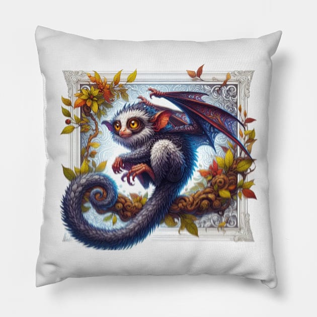 Flying Monkey Pillow by Biothurgy