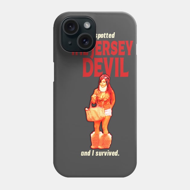 The Jersey Shore Devil Phone Case by Ladybird Etch Co.