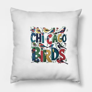 Chicago Birds Pillow