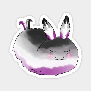 Sea bunny Ace pride Magnet