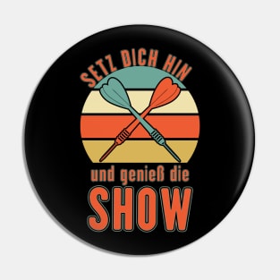 dart Darth 180 show genießen dartshow Pin