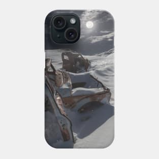 Old abandoned trucks in Jawbone Phone Case