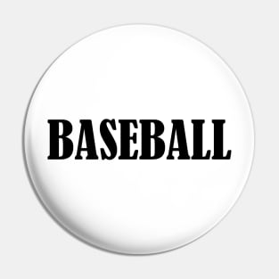 Baseball Pin