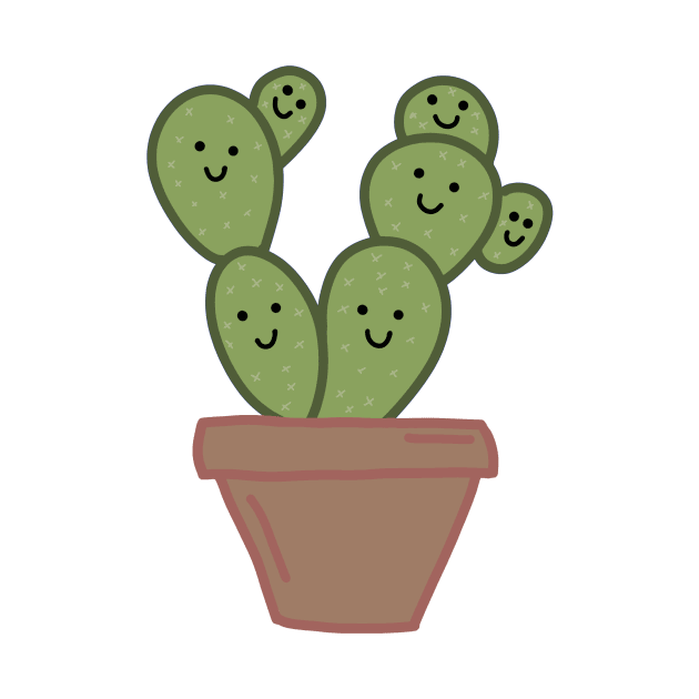 Cute Cacti Doodle by lllacuna