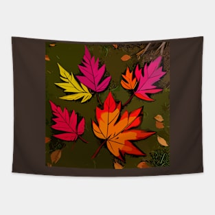 Falling leaves Tapestry