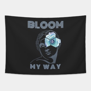 Bloom My Way Out of the Dark Cerulean Tapestry