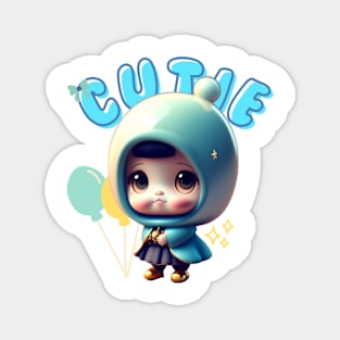 Cute Chibi Character Magnet