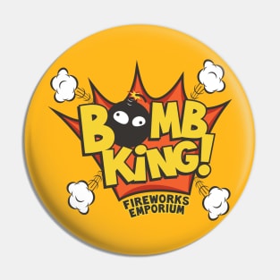 Bomb King Paladins Champion Logo Pin