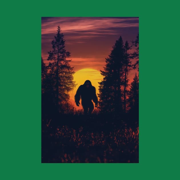 Bigfoot Silhouette 5 by wumples