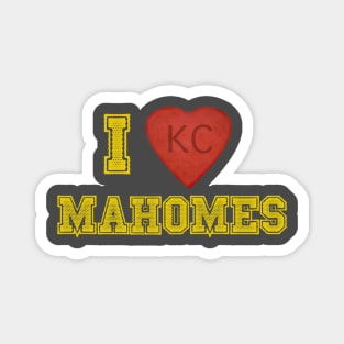 I love Mahomes! Magnet