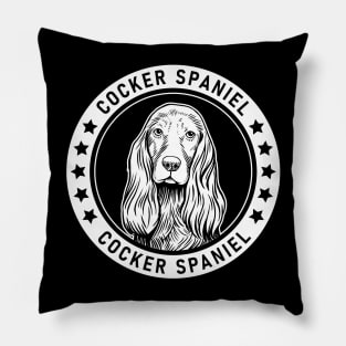 Cocker Spaniel Fan Gift Pillow