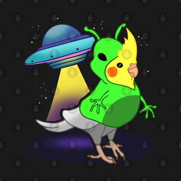 Aesthetic Alien Birb by FandomizedRose