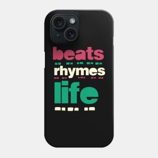 beats rhymes life 2023 01 Phone Case