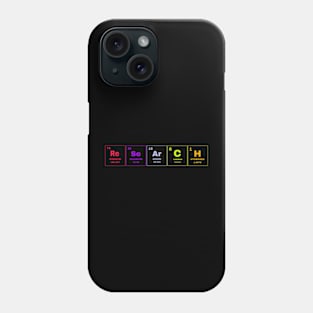 Research Periodic Elements Spelling Phone Case