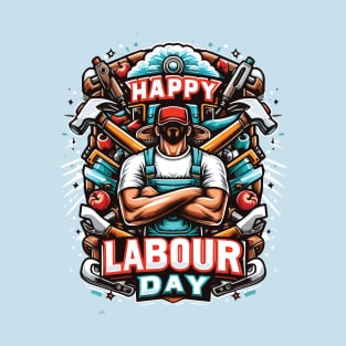 Happy Labour Day T-shirt. T-Shirt