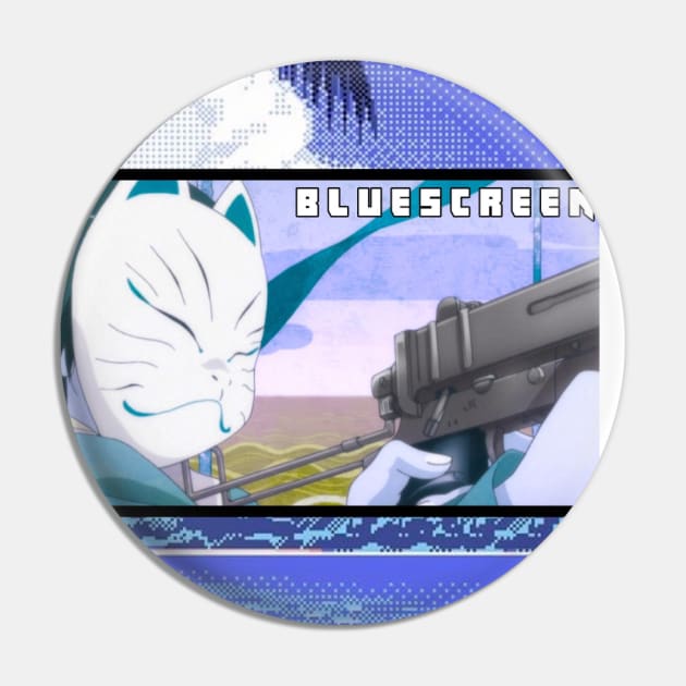 Blue Scorpion Pin by bluescreen