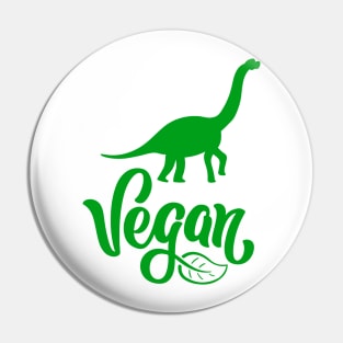 Vegetarian Dinosaur Pin