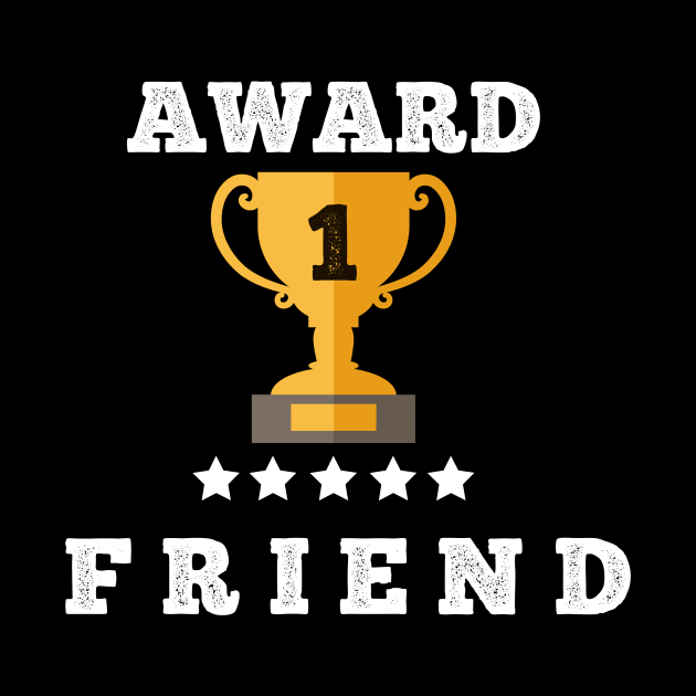 Award gift best friend trophy gift idea by Flipodesigner