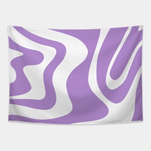 liquid pattern - violet Tapestry