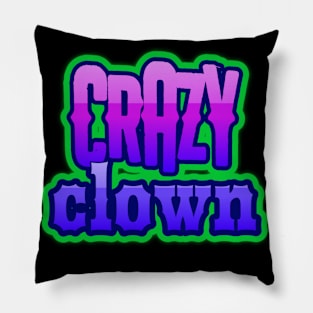 Crazy Clown Pillow