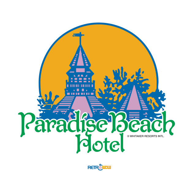 Paradise Beach Hotel - Thunder in Paradise by RetroWDW