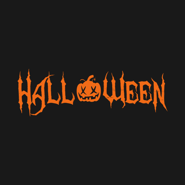 Halloween text design by Dope_Design